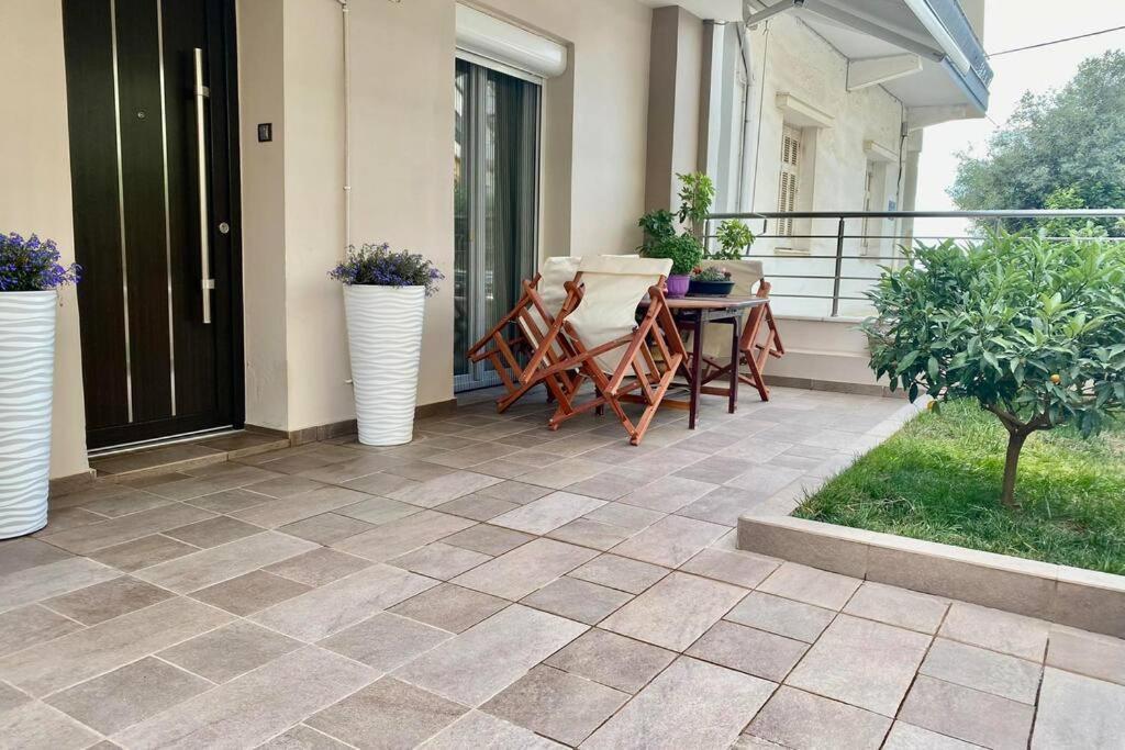 Appartement Harmony By The Sea à Chalkís Extérieur photo